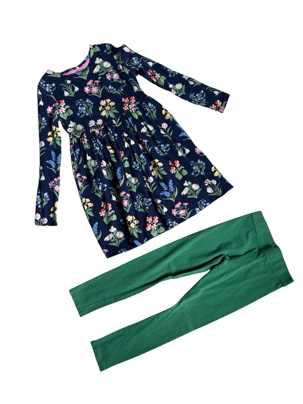 Mini Boden Dress Size 11-12y & Primary Leggings Size 10